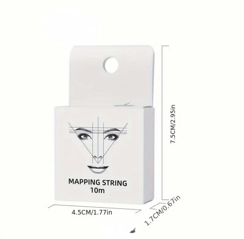 Tonēts uzacu arhitektūras diegs